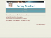 sunny-marleen.de Webseite Vorschau