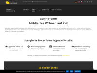 sunnyhome.de Webseite Vorschau