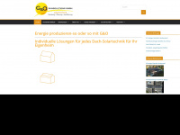 sunsolutions.ch Webseite Vorschau