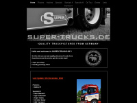 super-trucks.de Webseite Vorschau