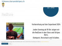 superbowl.ch Webseite Vorschau