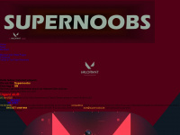 supernoobs.de Webseite Vorschau