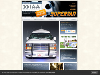 supervan.de Webseite Vorschau