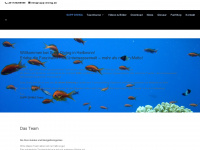 supp-diving.de Webseite Vorschau