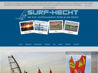 surf-hecht.de Webseite Vorschau