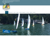 surf-segelschule.at Webseite Vorschau