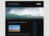 surfcasting-blog.de Webseite Vorschau