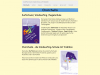 surfschule-charchulla.de Webseite Vorschau