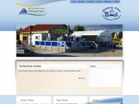 surfschule-holnis.de Webseite Vorschau