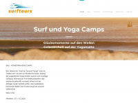 surftours.ch Webseite Vorschau