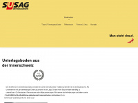 susag.ch Webseite Vorschau