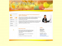 susann-franke.de Webseite Vorschau