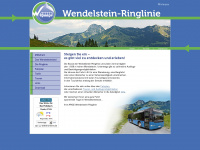 wendelstein-ringlinie.de Webseite Vorschau