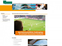 sportmanagement-bielefeld.de Webseite Vorschau
