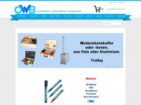 owb-shop.com Webseite Vorschau