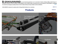 sahajanand.com Webseite Vorschau