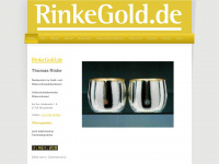 rinkegold.de Webseite Vorschau