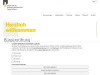 gedenkstaetten-sh.de Webseite Vorschau