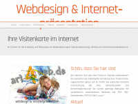 art4web.de Webseite Vorschau