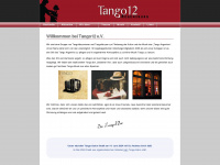 tango12.de Webseite Vorschau