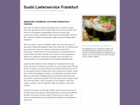 sushi-lieferservice-frankfurt.de Webseite Vorschau