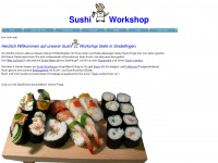 sushi-workshop.de Webseite Vorschau