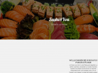 sushi4you.de Webseite Vorschau