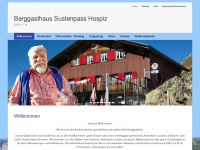 sustenpass-hospiz.ch Webseite Vorschau