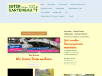 suter-gartenbau.ch Webseite Vorschau