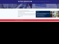 suter-service.ch Webseite Vorschau
