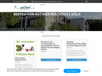 suttnerschule-koeln.de Webseite Vorschau