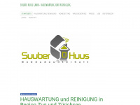 suuber-huus.ch Webseite Vorschau