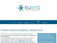suvita.ch Webseite Vorschau