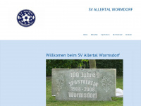 sv-allertal.de Webseite Vorschau