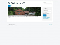 sv-bueckeburg.de Webseite Vorschau