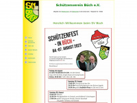 sv-buech.de Webseite Vorschau