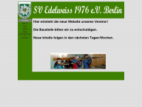 sv-edelweiss-berlin.de Webseite Vorschau