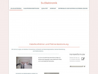 sv-elektronik24.de Webseite Vorschau
