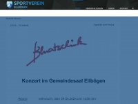 sv-ellboegen.at Webseite Vorschau