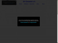 sv-emsetal.de Webseite Vorschau