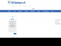 sv-garham.de Webseite Vorschau