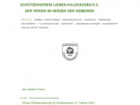 sv-holzhausen.de Webseite Vorschau