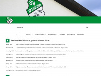 sv-iptingen.de Webseite Vorschau