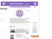 sv-michelsdorf.de Webseite Vorschau