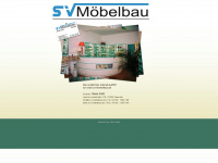 sv-moebelbau.de Webseite Vorschau
