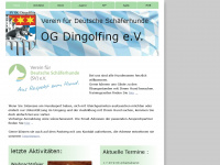 sv-og-dingolfing.de Webseite Vorschau