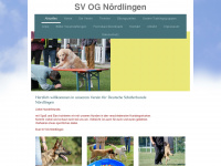 sv-og-noerdlingen.de Webseite Vorschau