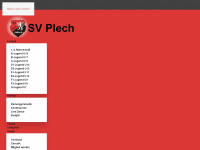 sv-plech.de Webseite Vorschau