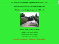 sv-poggenhagen.de Webseite Vorschau