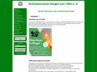 sv-ringel.de Webseite Vorschau